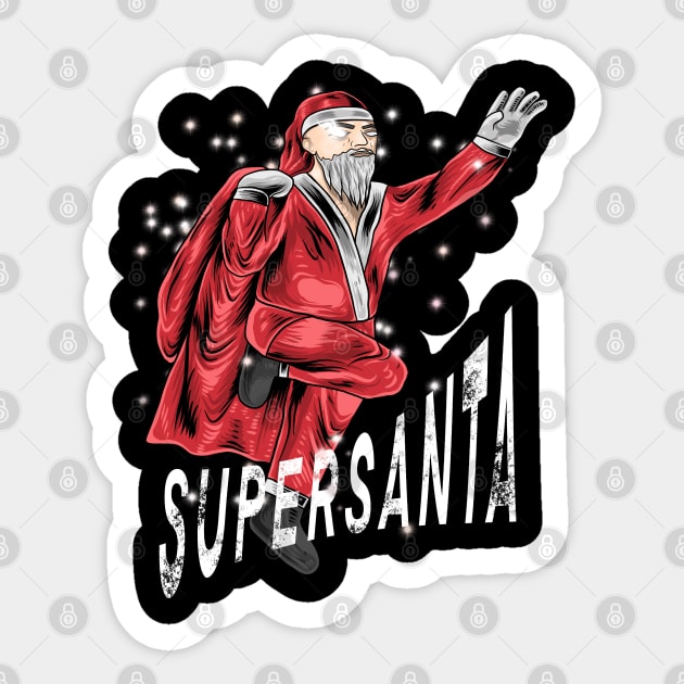 super santa christmas special Sticker by Bayuktx